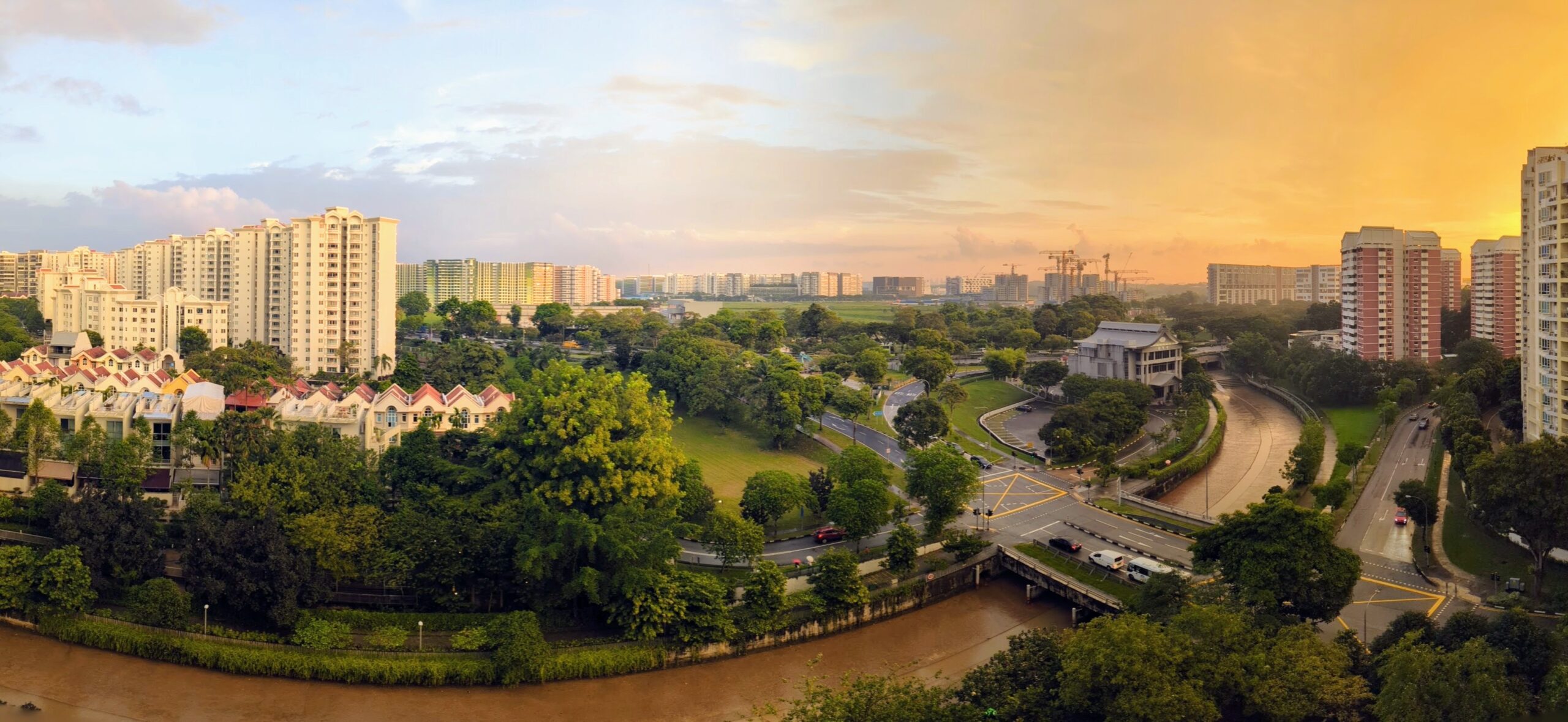 The view from Belysa unit 11-14, Pasir Ris