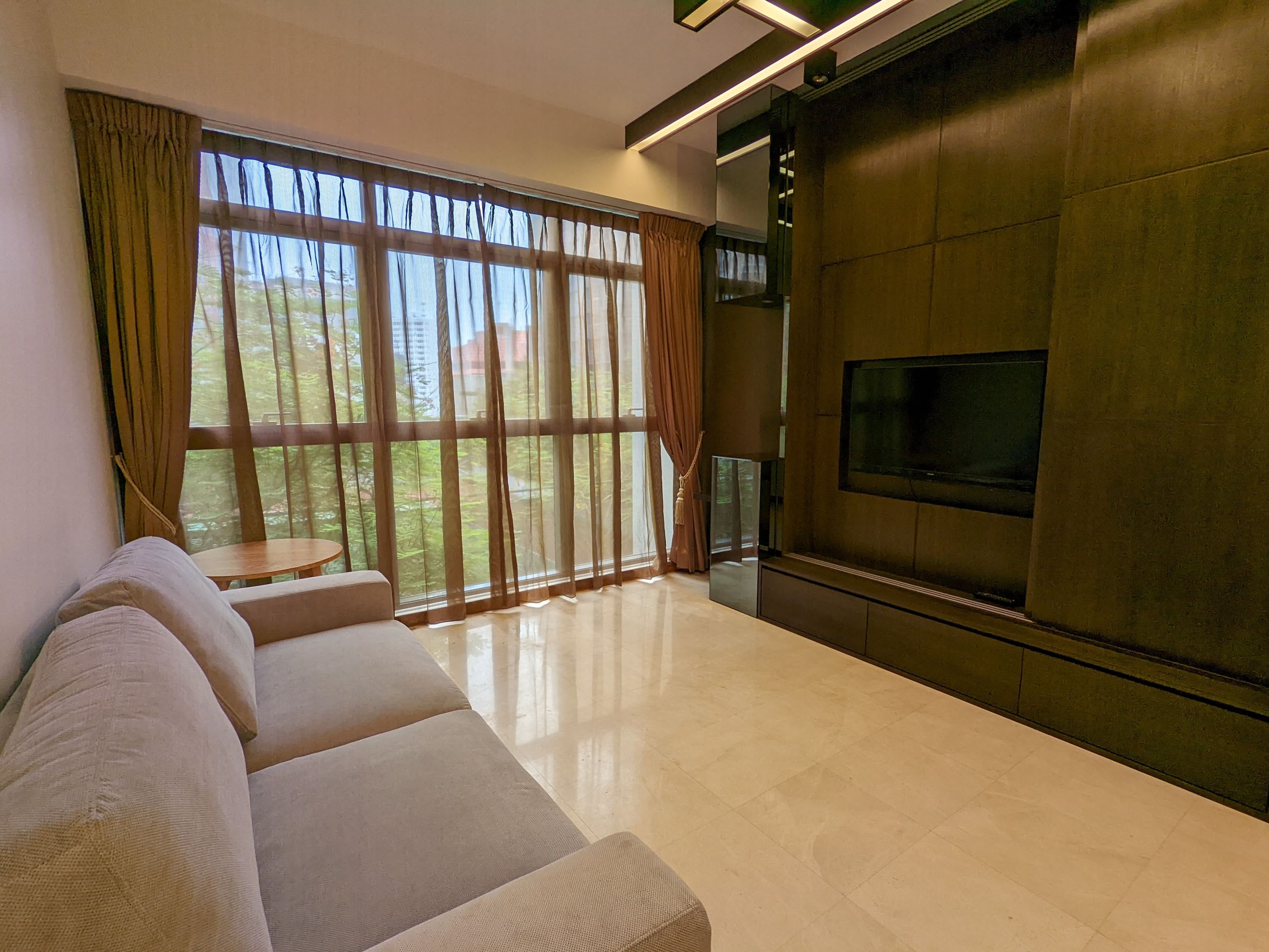 The ICON Condo 2 Bedder Living Room